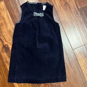 Crew Cuts Navy Corduroy Dress Size 4
